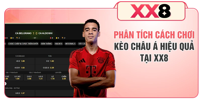 Phân tích cách chơi kèo châu Á hiệu quả tại XX8