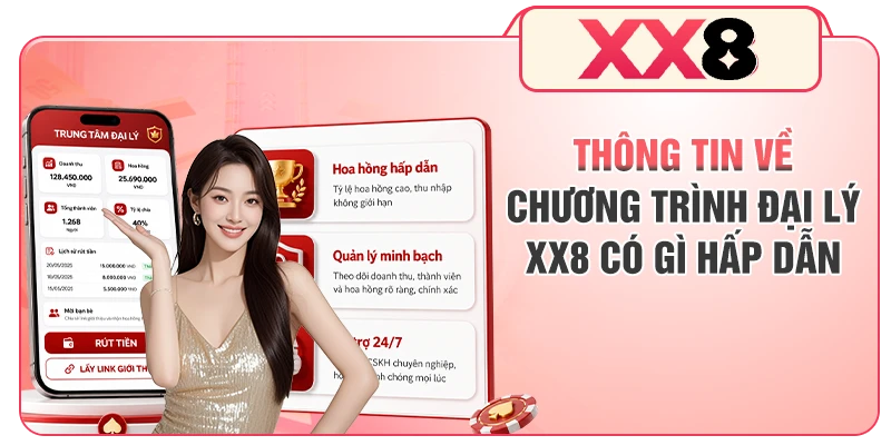 Thông tin về chương trình đại lý XX8 có gì hấp dẫn